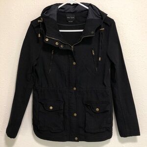 Eden Society Stitch Fix Black Womens Cargo Jacket Size Small